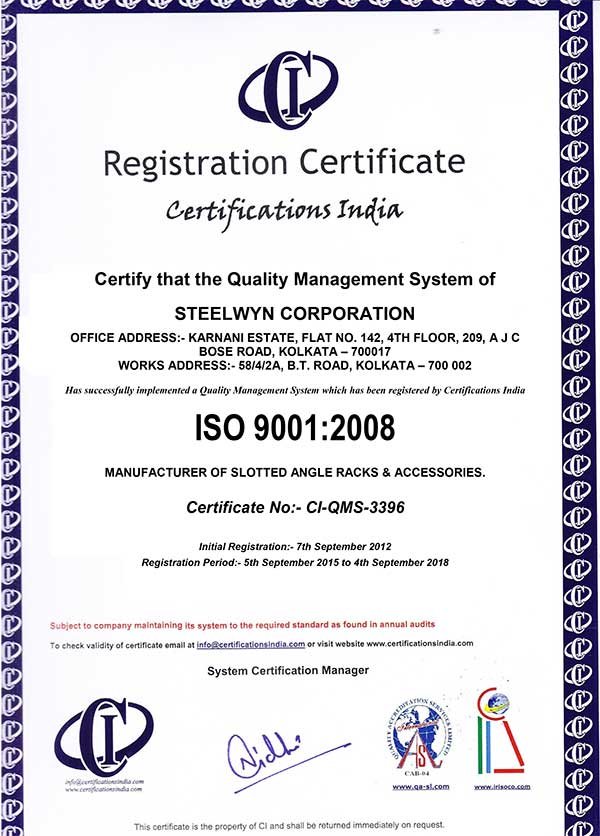 ISO CERTIFICATE